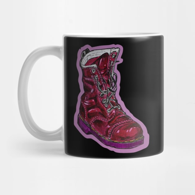 Red Pop Boot by Jason Hancock by Octo30